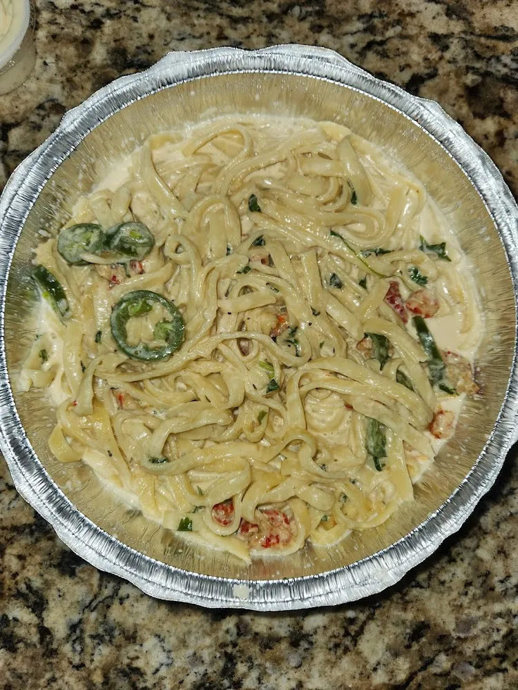 Spicy Crawfish Fettuccine